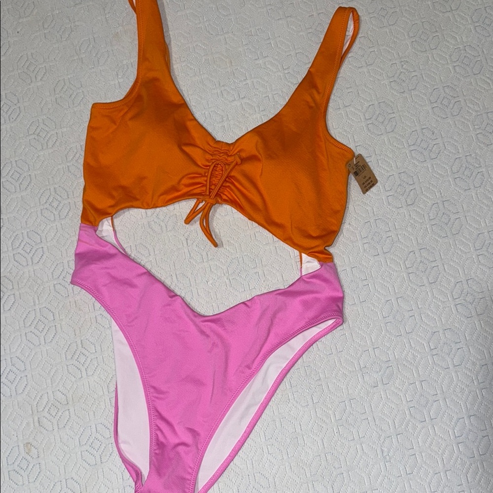 Orange and Pink VS Swimsuit